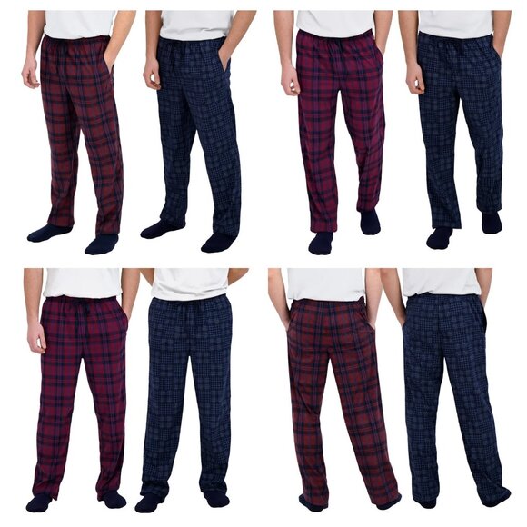 Nautica Men’s Lounge Pant, 2-pack Classic Fit Dual Side Pockets - Picture 1 of 5